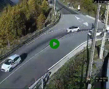 <h2>Webcam au carrefour de la croisade, à la jonction entre la N22 et la N320, avant le poste de douane franco-andorrane. Webcam à 1790 mètres d'altitude</h2>