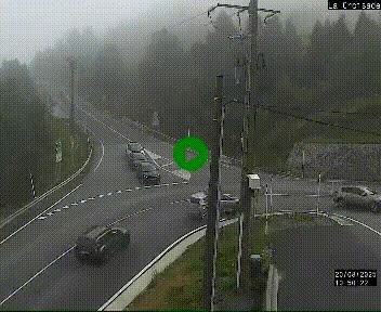 <h2>Webcam au carrefour de la croisade, à la jonction entre la N22 et la N320, avant le poste de douane franco-andorrane. Webcam à 1790 mètres d'altitude</h2>