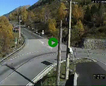 <h2>Webcam au carrefour de la croisade, à la jonction entre la N22 et la N320, avant le poste de douane franco-andorrane. Webcam à 1790 mètres d'altitude</h2>