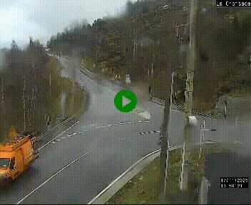 <h2>Webcam au carrefour de la croisade, à la jonction entre la N22 et la N320, avant le poste de douane franco-andorrane. Webcam à 1790 mètres d'altitude</h2>