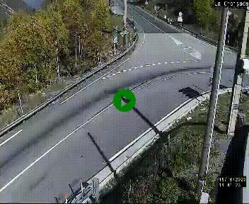 <h2>Webcam au carrefour de la croisade, à la jonction entre la N22 et la N320, avant le poste de douane franco-andorrane. Webcam à 1790 mètres d'altitude</h2>