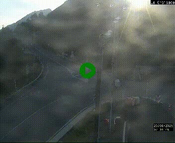 <h2>Webcam au carrefour de la croisade, à la jonction entre la N22 et la N320, avant le poste de douane franco-andorrane. Webcam à 1790 mètres d'altitude</h2>