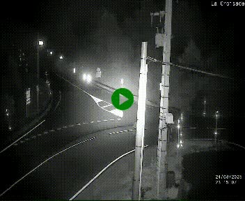<h2>Webcam au carrefour de la croisade, à la jonction entre la N22 et la N320, avant le poste de douane franco-andorrane. Webcam à 1790 mètres d'altitude</h2>