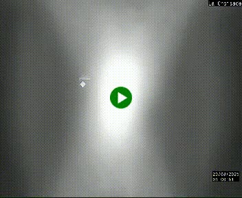 <h2>Webcam au carrefour de la croisade, à la jonction entre la N22 et la N320, avant le poste de douane franco-andorrane. Webcam à 1790 mètres d'altitude</h2>