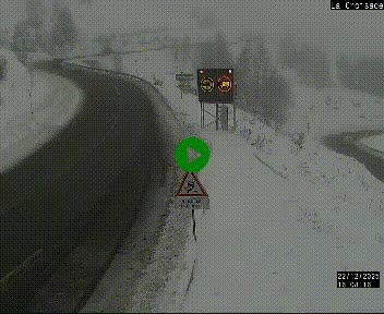 <h2>Webcam au carrefour de la croisade, à la jonction entre la N22 et la N320, avant le poste de douane franco-andorrane. Webcam à 1790 mètres d'altitude</h2>