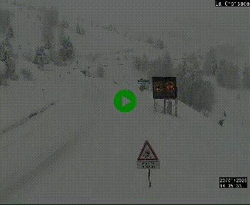 <h2>Webcam au carrefour de la croisade, à la jonction entre la N22 et la N320, avant le poste de douane franco-andorrane. Webcam à 1790 mètres d'altitude</h2>
