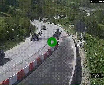 <h2>Webcam au carrefour de la croisade, à la jonction entre la N22 et la N320, avant le poste de douane franco-andorrane. Webcam à 1790 mètres d'altitude</h2>