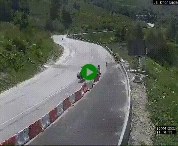 <h2>Webcam au carrefour de la croisade, à la jonction entre la N22 et la N320, avant le poste de douane franco-andorrane. Webcam à 1790 mètres d'altitude</h2>
