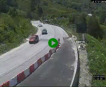 <h2>Webcam au carrefour de la croisade, à la jonction entre la N22 et la N320, avant le poste de douane franco-andorrane. Webcam à 1790 mètres d'altitude</h2>