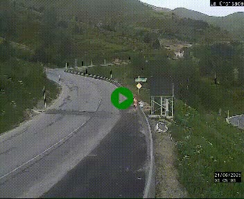 <h2>Webcam au carrefour de la croisade, à la jonction entre la N22 et la N320, avant le poste de douane franco-andorrane. Webcam à 1790 mètres d'altitude</h2>