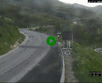 <h2>Webcam au carrefour de la croisade, à la jonction entre la N22 et la N320, avant le poste de douane franco-andorrane. Webcam à 1790 mètres d'altitude</h2>
