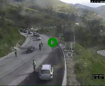 <h2>Webcam au carrefour de la croisade, à la jonction entre la N22 et la N320, avant le poste de douane franco-andorrane. Webcam à 1790 mètres d'altitude</h2>