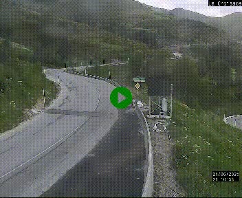 <h2>Webcam au carrefour de la croisade, à la jonction entre la N22 et la N320, avant le poste de douane franco-andorrane. Webcam à 1790 mètres d'altitude</h2>
