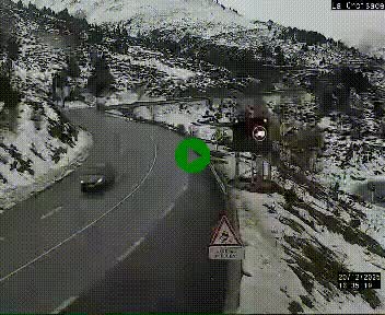 <h2>Webcam au carrefour de la croisade, à la jonction entre la N22 et la N320, avant le poste de douane franco-andorrane. Webcam à 1790 mètres d'altitude</h2>