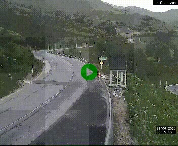 <h2>Webcam au carrefour de la croisade, à la jonction entre la N22 et la N320, avant le poste de douane franco-andorrane. Webcam à 1790 mètres d'altitude</h2>