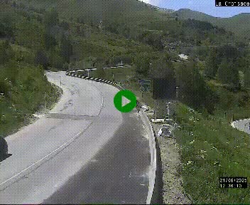 <h2>Webcam au carrefour de la croisade, à la jonction entre la N22 et la N320, avant le poste de douane franco-andorrane. Webcam à 1790 mètres d'altitude</h2>