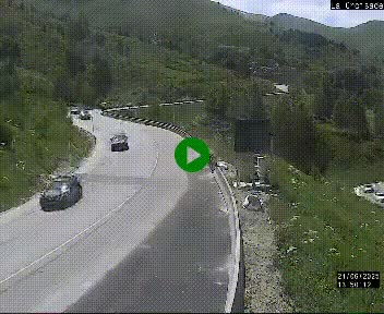 <h2>Webcam au carrefour de la croisade, à la jonction entre la N22 et la N320, avant le poste de douane franco-andorrane. Webcam à 1790 mètres d'altitude</h2>