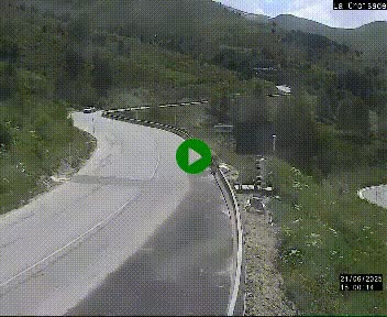 <h2>Webcam au carrefour de la croisade, à la jonction entre la N22 et la N320, avant le poste de douane franco-andorrane. Webcam à 1790 mètres d'altitude</h2>