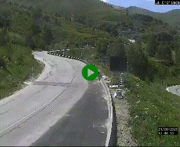 <h2>Webcam au carrefour de la croisade, à la jonction entre la N22 et la N320, avant le poste de douane franco-andorrane. Webcam à 1790 mètres d'altitude</h2>