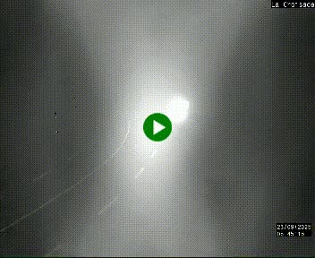 <h2>Webcam au carrefour de la croisade, à la jonction entre la N22 et la N320, avant le poste de douane franco-andorrane. Webcam à 1790 mètres d'altitude</h2>