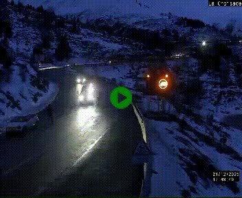 <h2>Webcam au carrefour de la croisade, à la jonction entre la N22 et la N320, avant le poste de douane franco-andorrane. Webcam à 1790 mètres d'altitude</h2>
