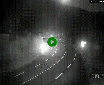 <h2>Webcam au carrefour de la croisade, à la jonction entre la N22 et la N320, avant le poste de douane franco-andorrane. Webcam à 1790 mètres d'altitude</h2>