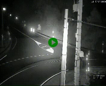 <h2>Webcam au carrefour de la croisade, à la jonction entre la N22 et la N320, avant le poste de douane franco-andorrane. Webcam à 1790 mètres d'altitude</h2>
