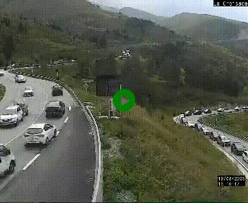 <h2>Webcam au carrefour de la croisade, à la jonction entre la N22 et la N320, avant le poste de douane franco-andorrane. Webcam à 1790 mètres d'altitude</h2>