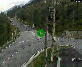 <h2>Webcam au carrefour de la croisade, à la jonction entre la N22 et la N320, avant le poste de douane franco-andorrane. Webcam à 1790 mètres d'altitude</h2>