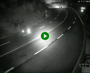 <h2>Webcam au carrefour de la croisade, à la jonction entre la N22 et la N320, avant le poste de douane franco-andorrane. Webcam à 1790 mètres d'altitude</h2>