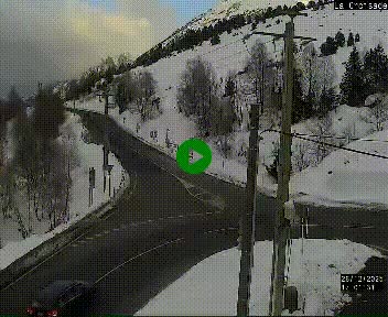 <h2>Webcam au carrefour de la croisade, à la jonction entre la N22 et la N320, avant le poste de douane franco-andorrane. Webcam à 1790 mètres d'altitude</h2>