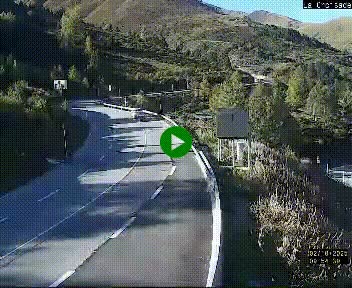 <h2>Webcam au carrefour de la croisade, à la jonction entre la N22 et la N320, avant le poste de douane franco-andorrane. Webcam à 1790 mètres d'altitude</h2>