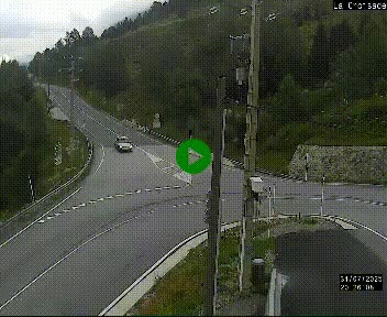 <h2>Webcam au carrefour de la croisade, à la jonction entre la N22 et la N320, avant le poste de douane franco-andorrane. Webcam à 1790 mètres d'altitude</h2>