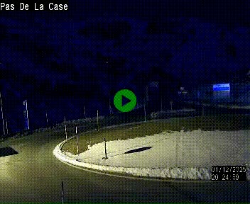 <h2>Webcam sur la N22 au niveau du poste frontière entre la France et Andorre à proximité de Pas de la Case à plus de 2000 mètres d'altitude</h2>