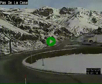 <h2>Webcam sur la N22 au niveau du poste frontière entre la France et Andorre à proximité de Pas de la Case à plus de 2000 mètres d'altitude</h2>