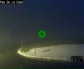 <h2>Webcam sur la N22 au niveau du poste frontière entre la France et Andorre à proximité de Pas de la Case à plus de 2000 mètres d'altitude</h2>