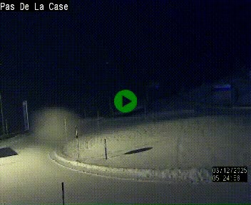 <h2>Webcam sur la N22 au niveau du poste frontière entre la France et Andorre à proximité de Pas de la Case à plus de 2000 mètres d'altitude</h2>