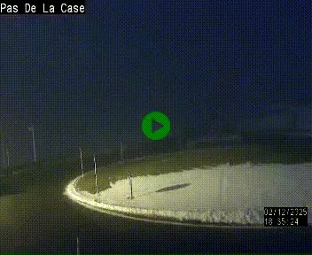 <h2>Webcam sur la N22 au niveau du poste frontière entre la France et Andorre à proximité de Pas de la Case à plus de 2000 mètres d'altitude</h2>