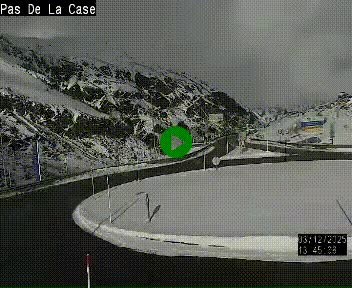 <h2>Webcam sur la N22 au niveau du poste frontière entre la France et Andorre à proximité de Pas de la Case à plus de 2000 mètres d'altitude</h2>