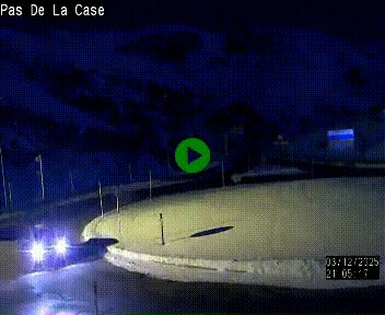 <h2>Webcam sur la N22 au niveau du poste frontière entre la France et Andorre à proximité de Pas de la Case à plus de 2000 mètres d'altitude</h2>