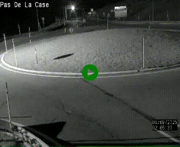 <h2>Webcam sur la N22 au niveau du poste frontière entre la France et Andorre à proximité de Pas de la Case à plus de 2000 mètres d'altitude</h2>