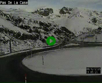<h2>Webcam sur la N22 au niveau du poste frontière entre la France et Andorre à proximité de Pas de la Case à plus de 2000 mètres d'altitude</h2>