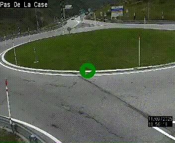 <h2>Webcam sur la N22 au niveau du poste frontière entre la France et Andorre à proximité de Pas de la Case à plus de 2000 mètres d'altitude</h2>