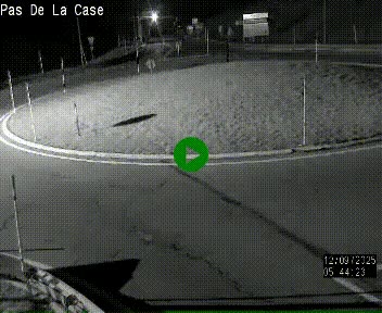 <h2>Webcam sur la N22 au niveau du poste frontière entre la France et Andorre à proximité de Pas de la Case à plus de 2000 mètres d'altitude</h2>