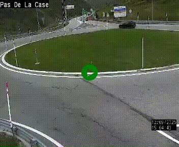 <h2>Webcam sur la N22 au niveau du poste frontière entre la France et Andorre à proximité de Pas de la Case à plus de 2000 mètres d'altitude</h2>