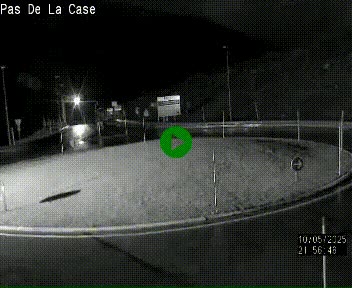 <h2>Webcam sur la N22 au niveau du poste frontière entre la France et Andorre à proximité de Pas de la Case à plus de 2000 mètres d'altitude</h2>