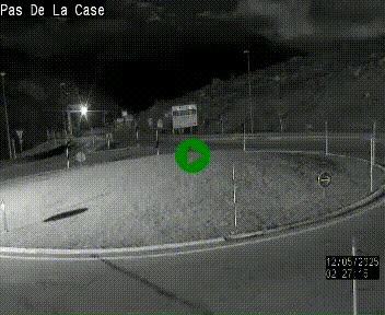 <h2>Webcam sur la N22 au niveau du poste frontière entre la France et Andorre à proximité de Pas de la Case à plus de 2000 mètres d'altitude</h2>