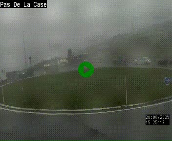 <h2>Webcam sur la N22 au niveau du poste frontière entre la France et Andorre à proximité de Pas de la Case à plus de 2000 mètres d'altitude</h2>