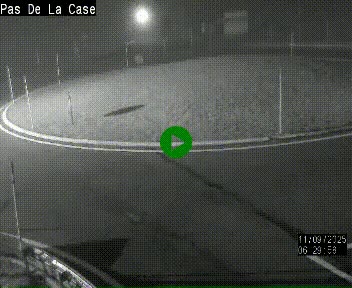<h2>Webcam sur la N22 au niveau du poste frontière entre la France et Andorre à proximité de Pas de la Case à plus de 2000 mètres d'altitude</h2>