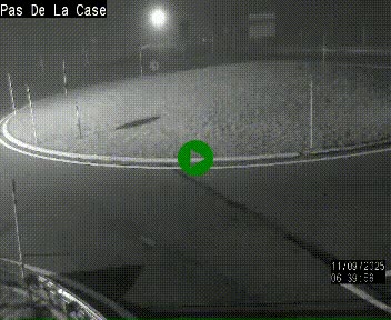 <h2>Webcam sur la N22 au niveau du poste frontière entre la France et Andorre à proximité de Pas de la Case à plus de 2000 mètres d'altitude</h2>
